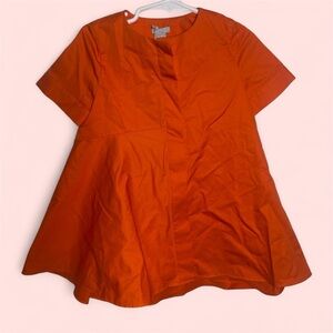 COS Bright Orange Kids A-line Dress. Size 12-24 months. New with tags.